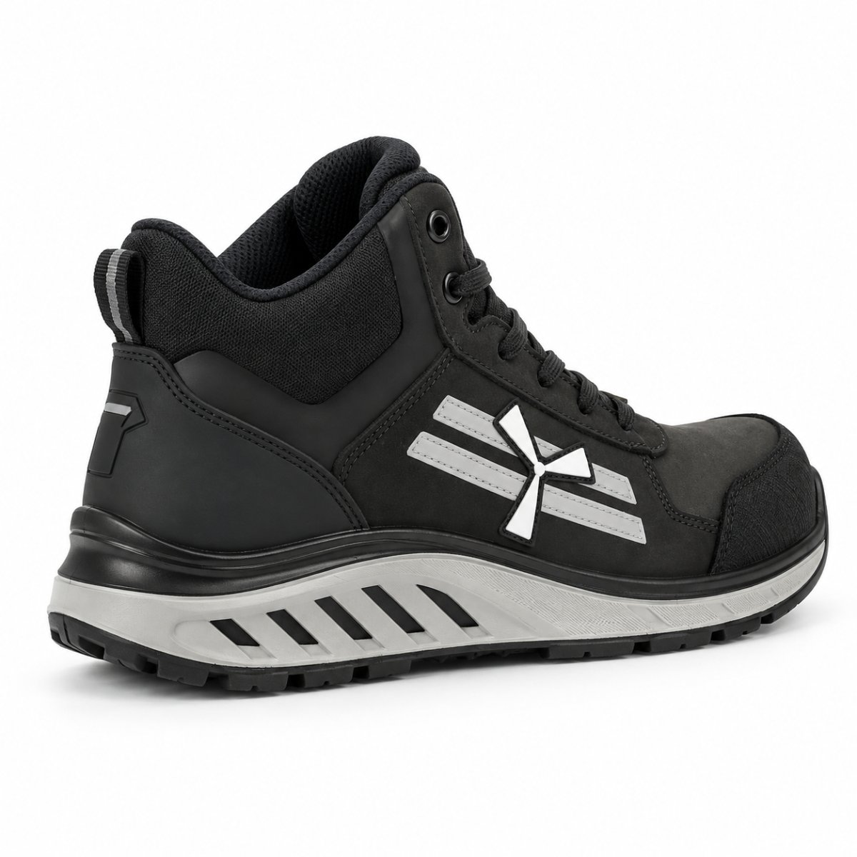 Scarpe Antinfortunistiche Alte X-MOON MID S3S FO SR ESD Metal-Free in Pelle Nubuck thumbnail 9