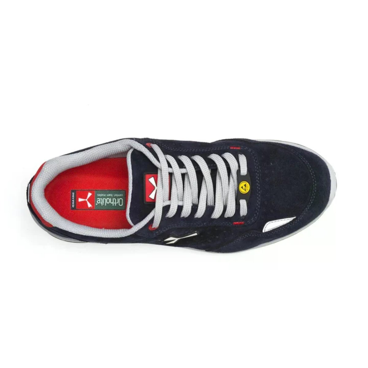 Scarpe Antinfortunistiche GET FRESH LOW S1P-SUE in Pelle Scamosciata Traforata con Puntale in Alluminio thumbnail 2