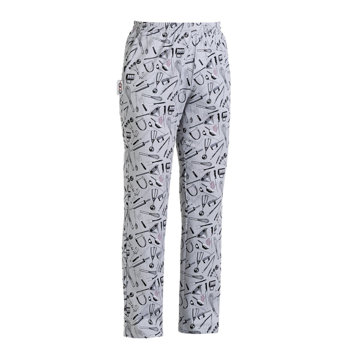 Pantalone da Cuoco Unisex EgoChef COULISSE Regolabile in Vita thumbnail 6
