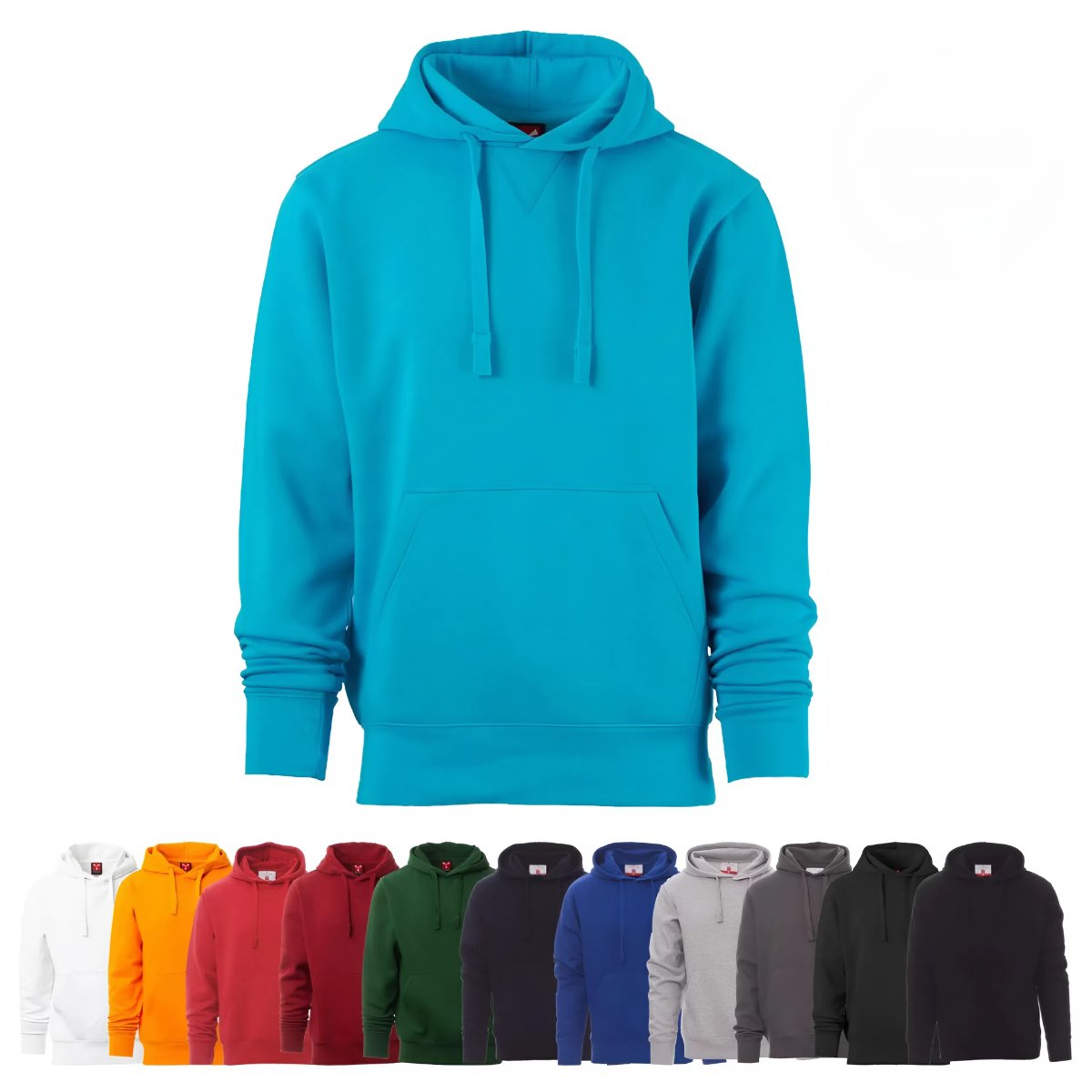 Felpa Uomo con Cappuccio TORONTO in Cotone Garza