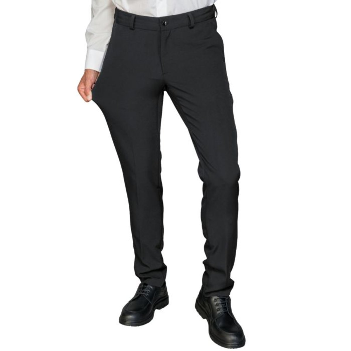 Pantalone da Lavoro Seattle Isacco Unisex Super Stretch 200 g/m² con Elastico e 3 Tasche thumbnail 2
