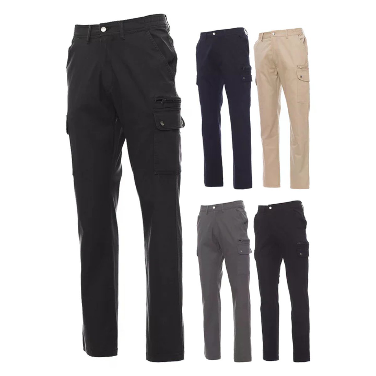 Pantalone da Lavoro Stretch FOREST STRETCH in Cotone Elasticizzato
