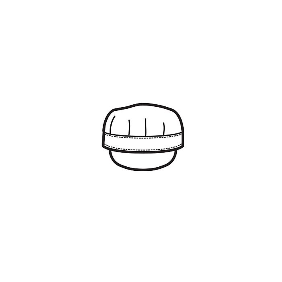 Cappello Sam Isacco con Visiera Rigida e Velcro per Cucina e Ristorazione thumbnail 4