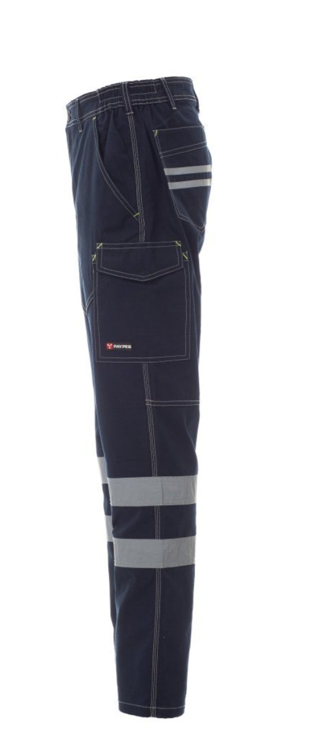 Pantalone da Lavoro Estivo WORKER SUMMER REFLEX con Bande Retroriflettenti thumbnail 2