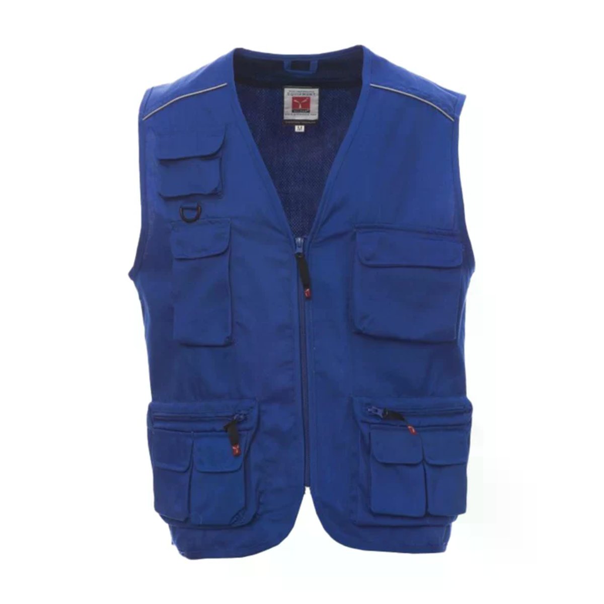 Gilet da Lavoro POCKET Uomo Estivo Multitasche con Porta Badge e Dettagli Reflex thumbnail 10