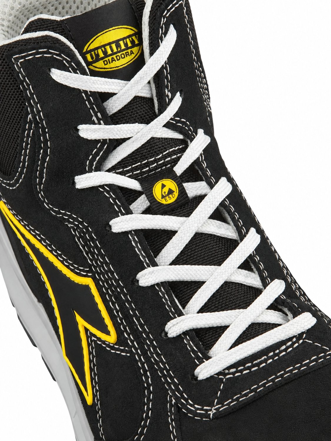 Scarpe Antinfortunistiche Alte Diadora GEOX RUN A.BOX MID S3S FO SR ESD Traspiranti e Idrorepellenti thumbnail 4