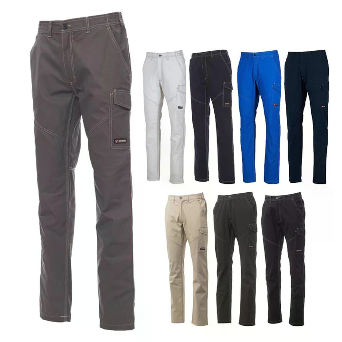 Pantalone da Lavoro Estivo Stretch WORKER STRETCH SUMMER in Mini Ripstop