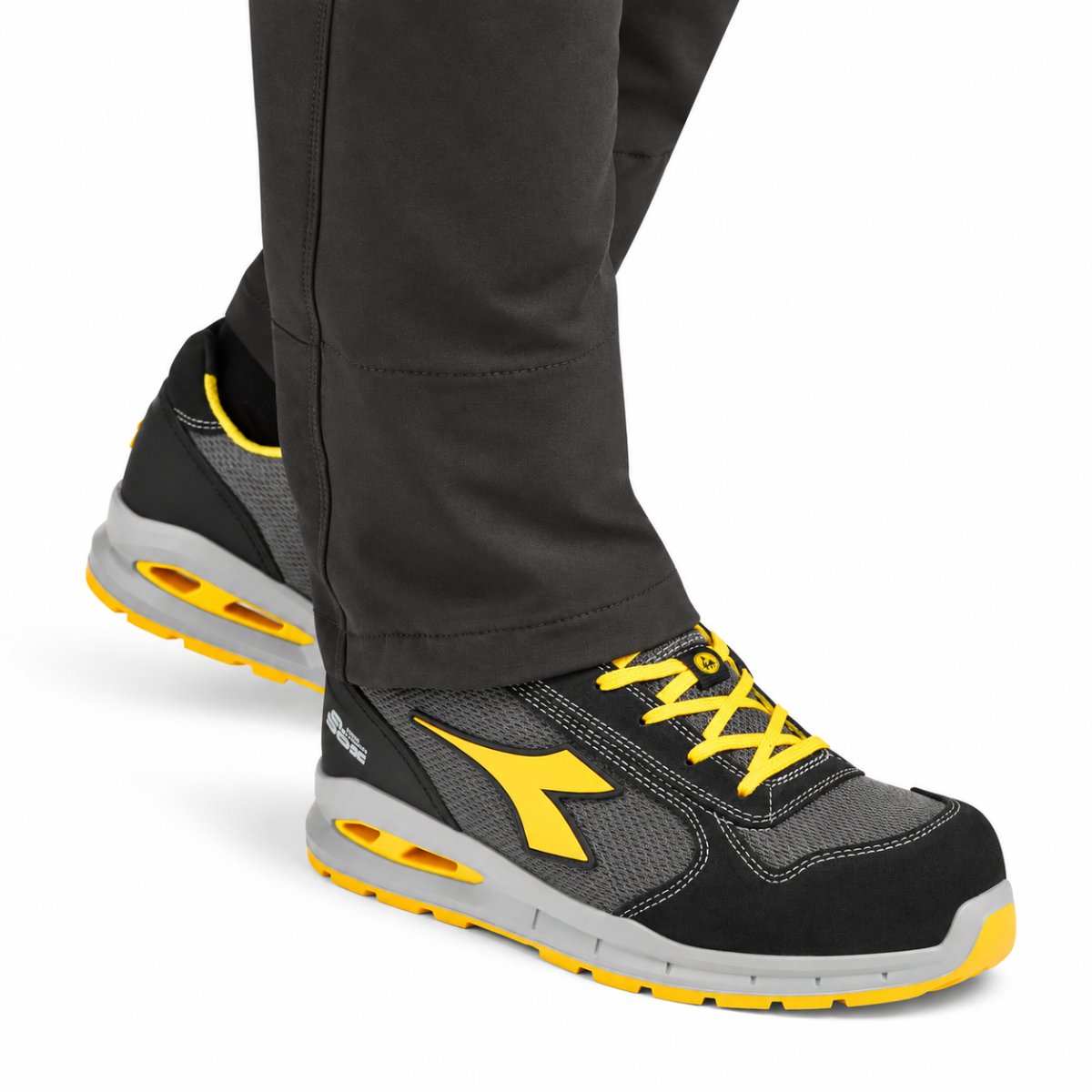Scarpe Antinfortunistiche Diadora GEOX RUN A.BOX LOW S1PS FO SR ESD Leggere e Traspiranti thumbnail 2
