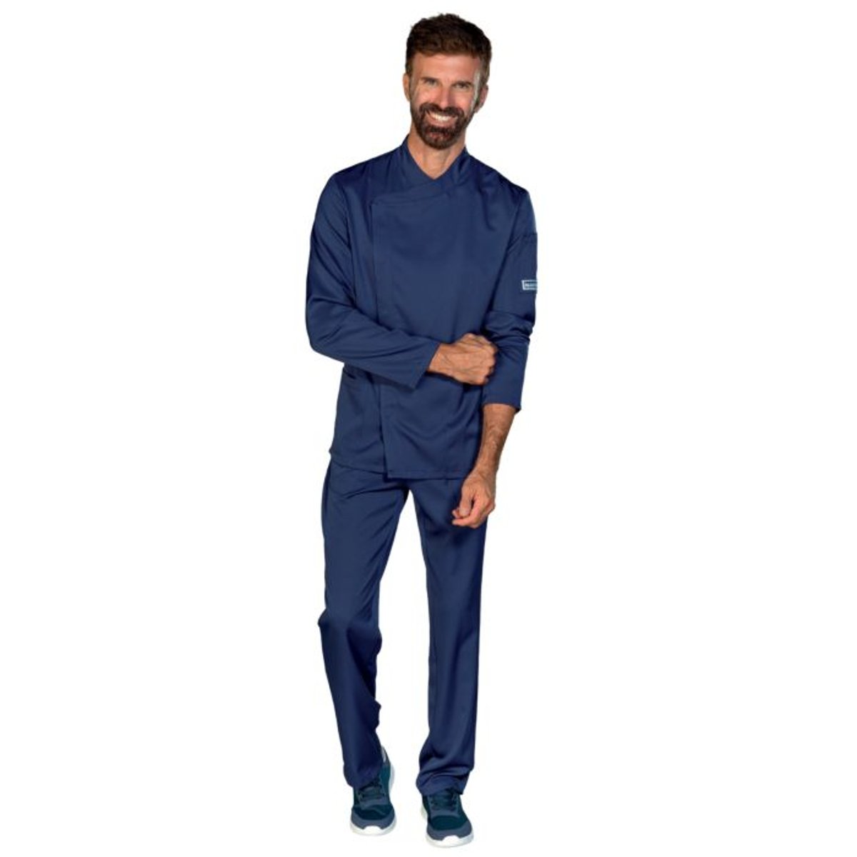 Pantalone Sanitario Pantalaccio Isacco Tecnostretch con Elastico e Laccio per Medico, Infermiere e Cuoco thumbnail 2