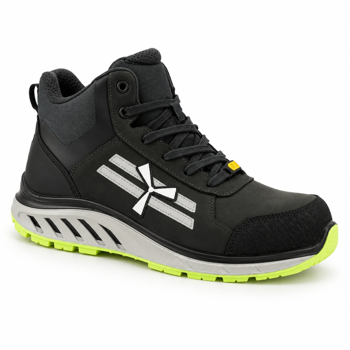 Scarpe Antinfortunistiche Alte X-MOON MID S3S FO SR ESD Metal-Free in Pelle Nubuck thumbnail 15