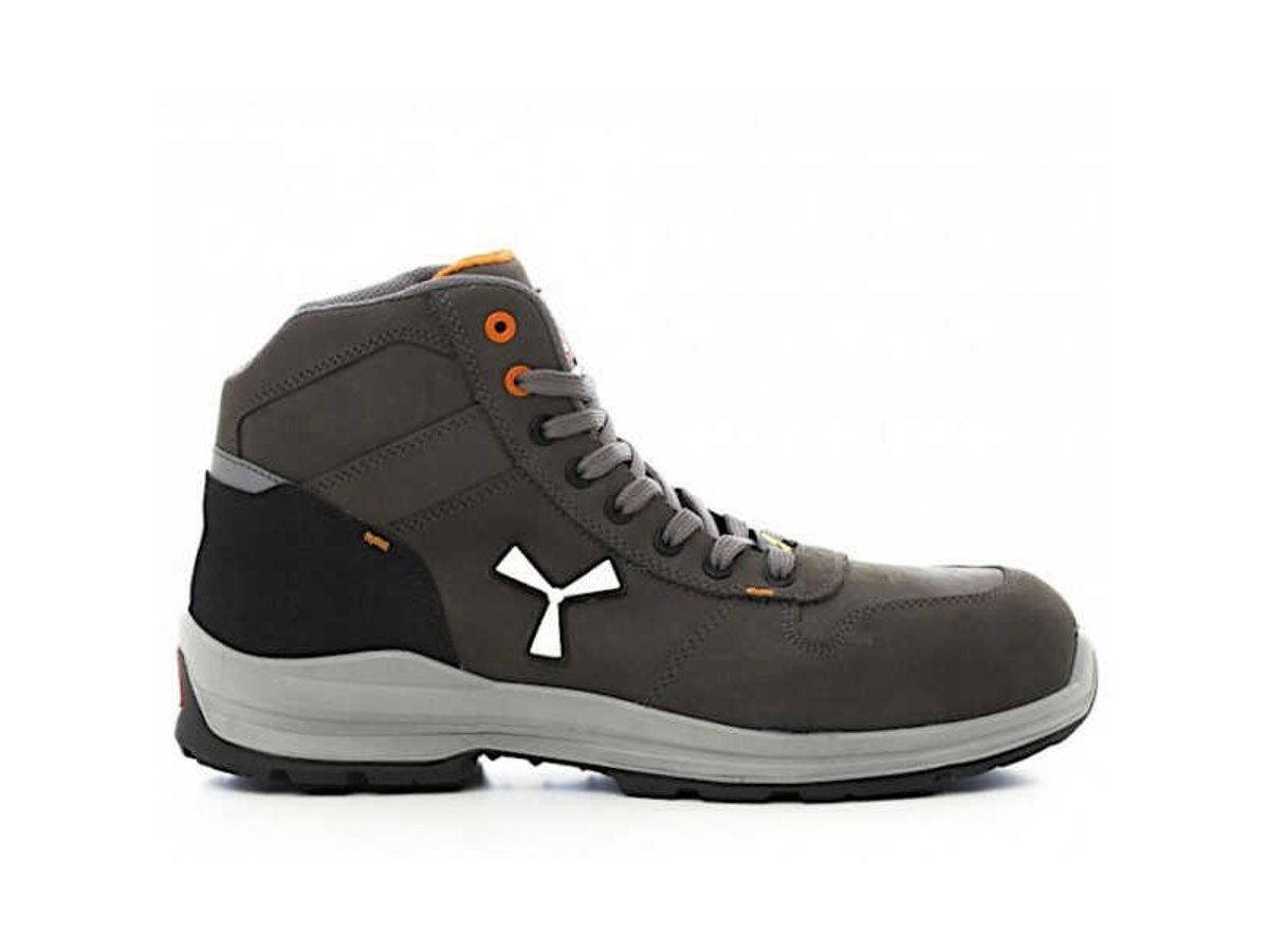 Scarpe Antinfortunistiche Alte GET FORCE MID S3-NBK in Pelle Nubuck Idrorepellenti thumbnail 2