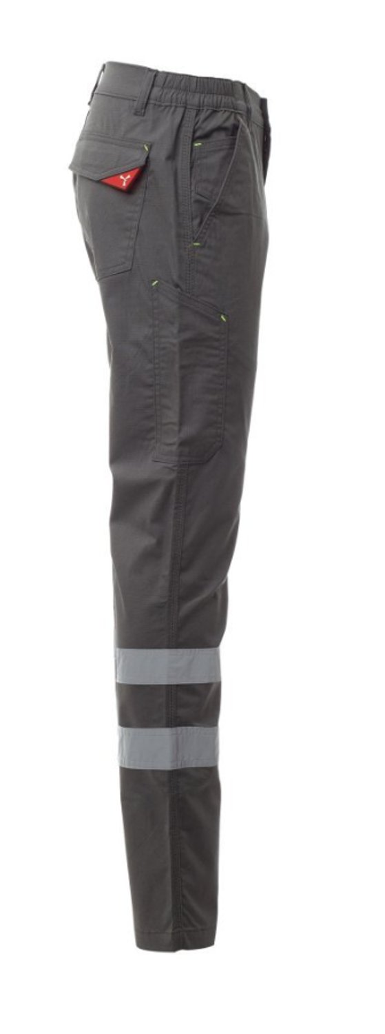 Pantalone da Lavoro Stretch POWER STRETCH REFLEX con Bande Retroriflettenti e Lock System thumbnail 2